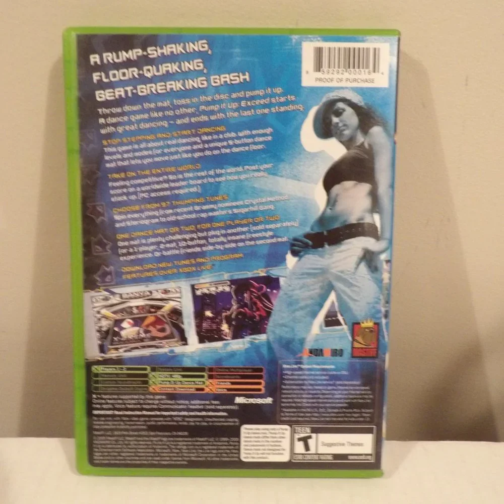 +Pump It Up: Exceed (Microsoft Xbox, 2005) Complete With Manual CIB (Elsa)